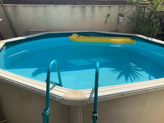 Piscina rigida de 350 metros de diámetro y 120 alt