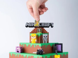 Soporte Exhibición Minecraft Figuras