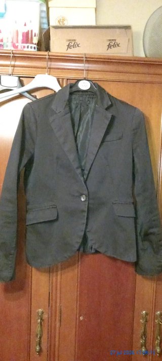 Conjunto Traje Negro: Chaqueta y 2 Pantalones