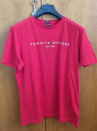 Camiseta Tommy Hilfiger Roja Talla 176 Niño