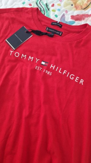 Camiseta Tommy Hilfiger Roja Talla 176 Niño