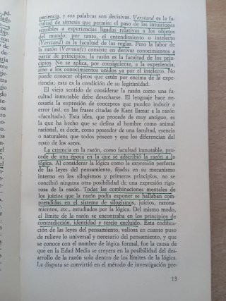 El desarrollo de la razón en la cultura española.