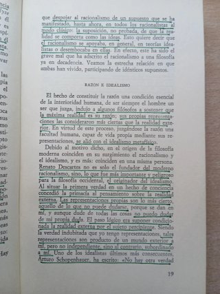 El desarrollo de la razón en la cultura española.