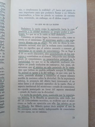 El desarrollo de la razón en la cultura española.