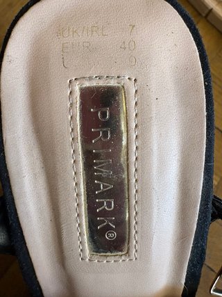 Sandalias negras Primark
