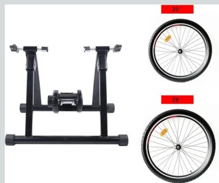 Rodillo bicicleta. Soporte ajustable