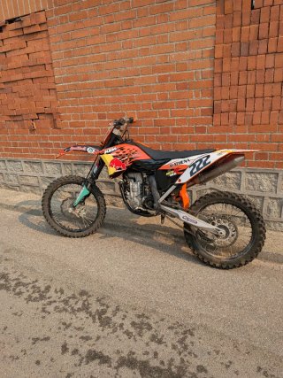KTM SX-F 250 recién preparada 290cc