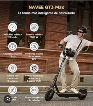Patinete Eléctrico NAVEE GT3 Max