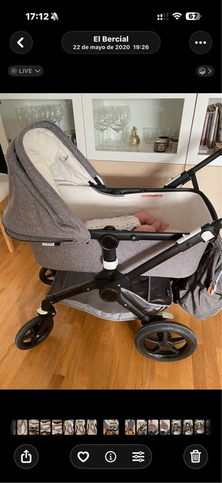 Bugaboo Fox Classic Gris Melange