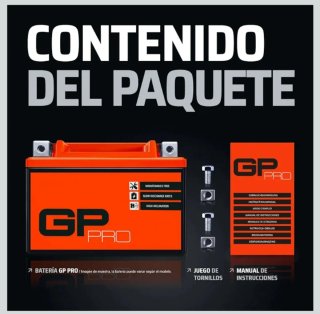 GP-PRO GTX7A-BS - Batería de arranque