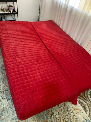 Sofá Cama IKEA NYHAMN (funda roja)