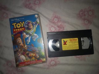 Toy Story VHS (Juguetes) Español