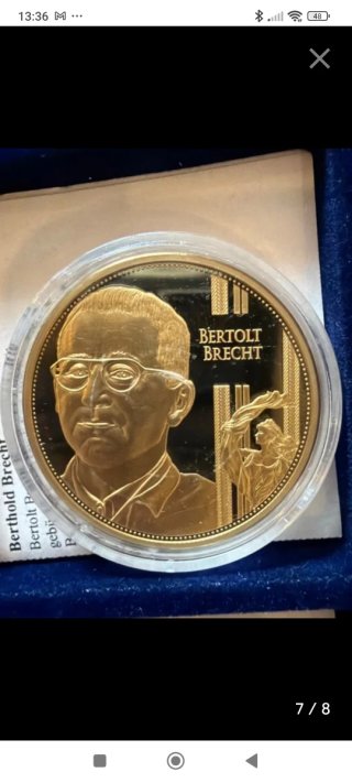 Lote 6 monedas conmemorativas CHAPADAS EN ORO