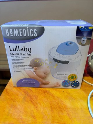 Máquina de Sonidos HoMedics Lullaby con Proyector