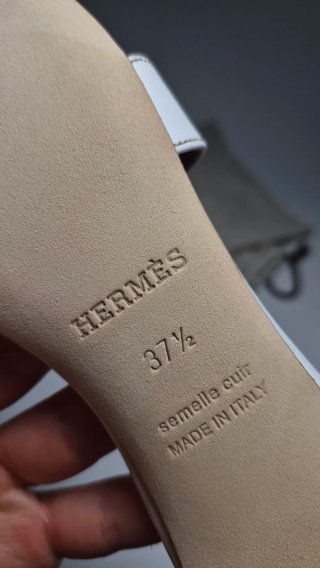 Sandali Oasis Hermes white size 37.5