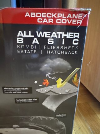 Funda de coche walser talla m