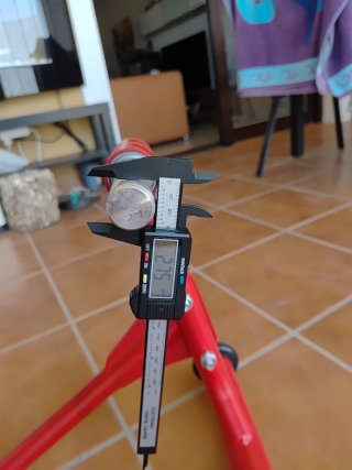 Caballete Monobrazo Moto Proworks Rojo