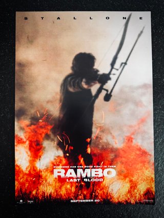 Poster Rambo Sylvester Stallone hd quality