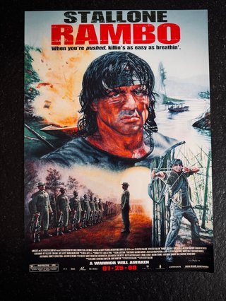 Poster Rambo Sylvester Stallone hd quality