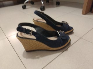 Sandalias cuña Tissaia mujer talla 40
