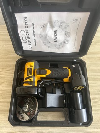 Mini Amoladora Angular KGOLD 18V - Nueva