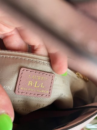 Bolso Ralph Lauren rosa