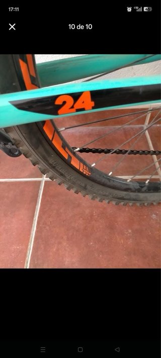 Bicicleta Megamo KU4 24 Azul