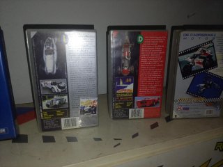 Lote Cintas VHS: Titanic, Coches clásicos y Motos