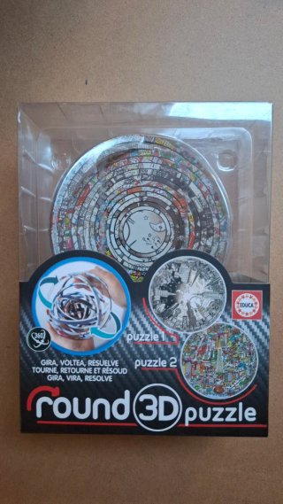 Puzzle 3D Round Educa