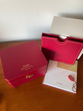 Reloj Santos Negro y Acero con Caja