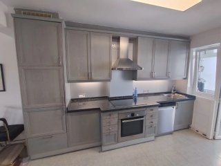 Cocina completa marca Santos, con electrodoméstico