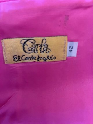 Vestido Vintage Ceremonia Rosa