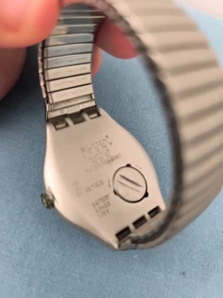 Swatch Vintage Relógio Pulseira Metal