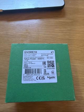 Guardamotor Schneider GV2ME10 4-6,3A