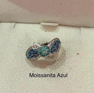 Anillos Moissanita Plata 925 Ajustables elige