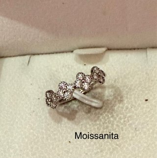 Anillos Moissanita Plata 925 Ajustables elige
