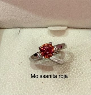 Anillos Moissanita Plata 925 Ajustables elige