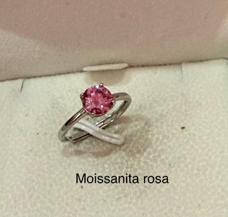 Anillos Moissanita Plata 925 Ajustables elige