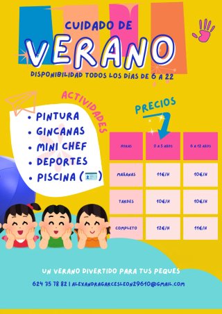 Servicio de niñera