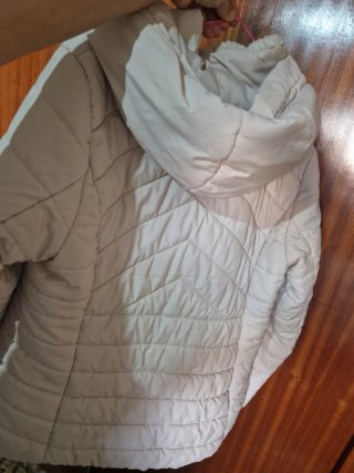 Chaqueta Sfera Beige con Capucha