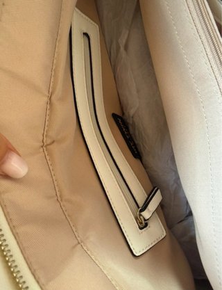 Borsa Twinset bianca con foulard