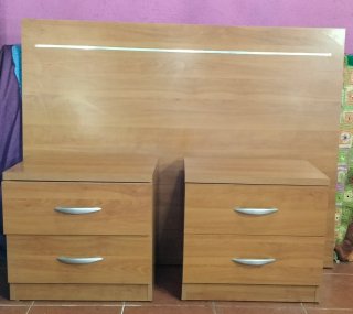 Testata da 90 cm e 2 Comodini
