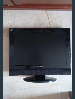 TELEVISORES A 15€ LG-ANSONIC 19" HD-PANTALLA ORD