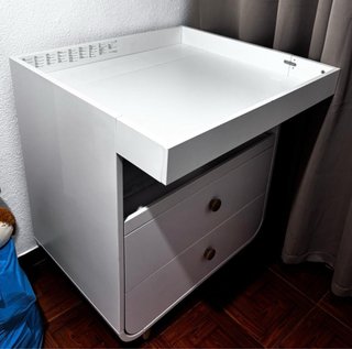 Cambiador bebé IKEA blanco
