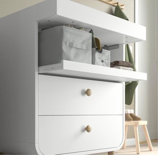 Cambiador bebé IKEA blanco