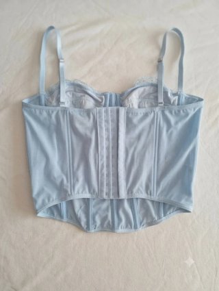 Corsé baby blue vintage