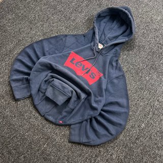 Sudadera Levi's Vintage Logo Grande Roja Azul