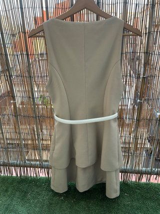Vestido Zara con cinturón