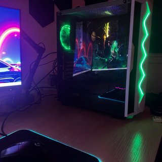 Pc gamer i5 14400f-rx6600 8gb+monitor 144hz