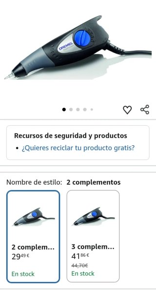 Dremel 290 Grabadora 35W kit herramienta de graba